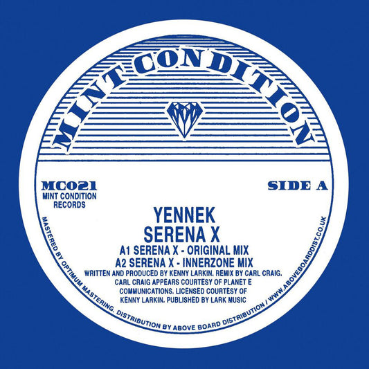 Yennek - Serena X (Carl Craig Innerzone Mix) - 12"