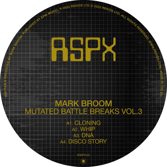 Mark Broom - Mutated Battle Breaks Vol.3 - 12"